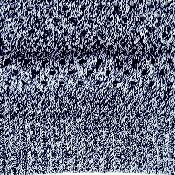 New with tag - Talbots Crew Neck Heather blue and white sweater-XL petite - Picture 4 of 9